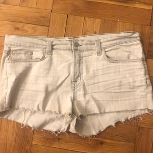 J Brand cut-off shorts in polar